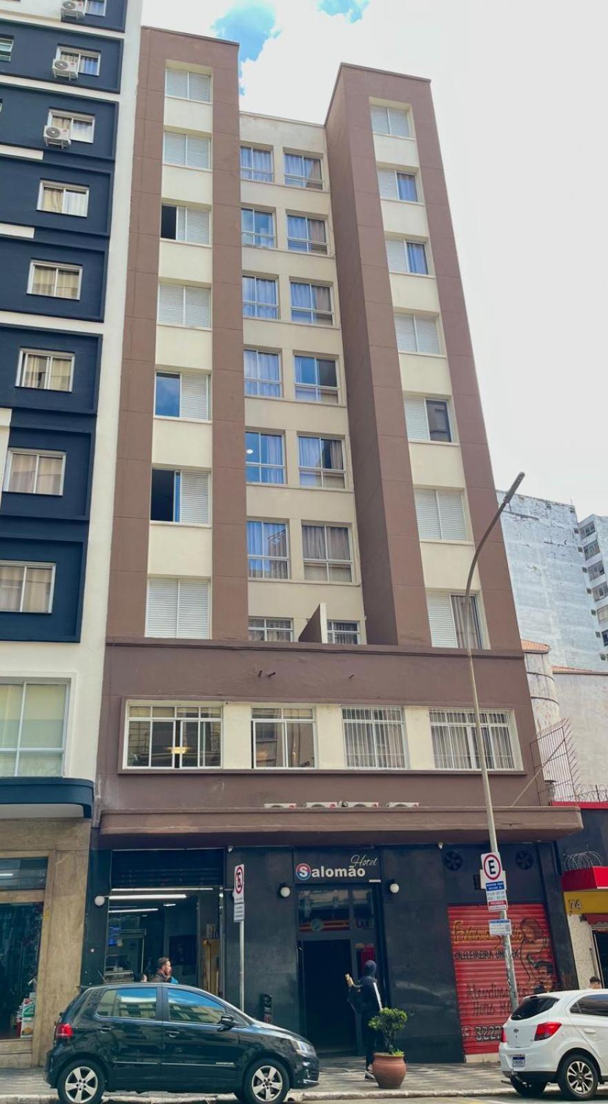 Hotel Salomao - Proximo A 25 De Marco, Bom Retiro, Bras E Rua Santa Efigenia, A 2 Minutos Do Mirante Sampa Sky E Pista De Skate Anhangabau Сан-Паулу Екстер'єр фото