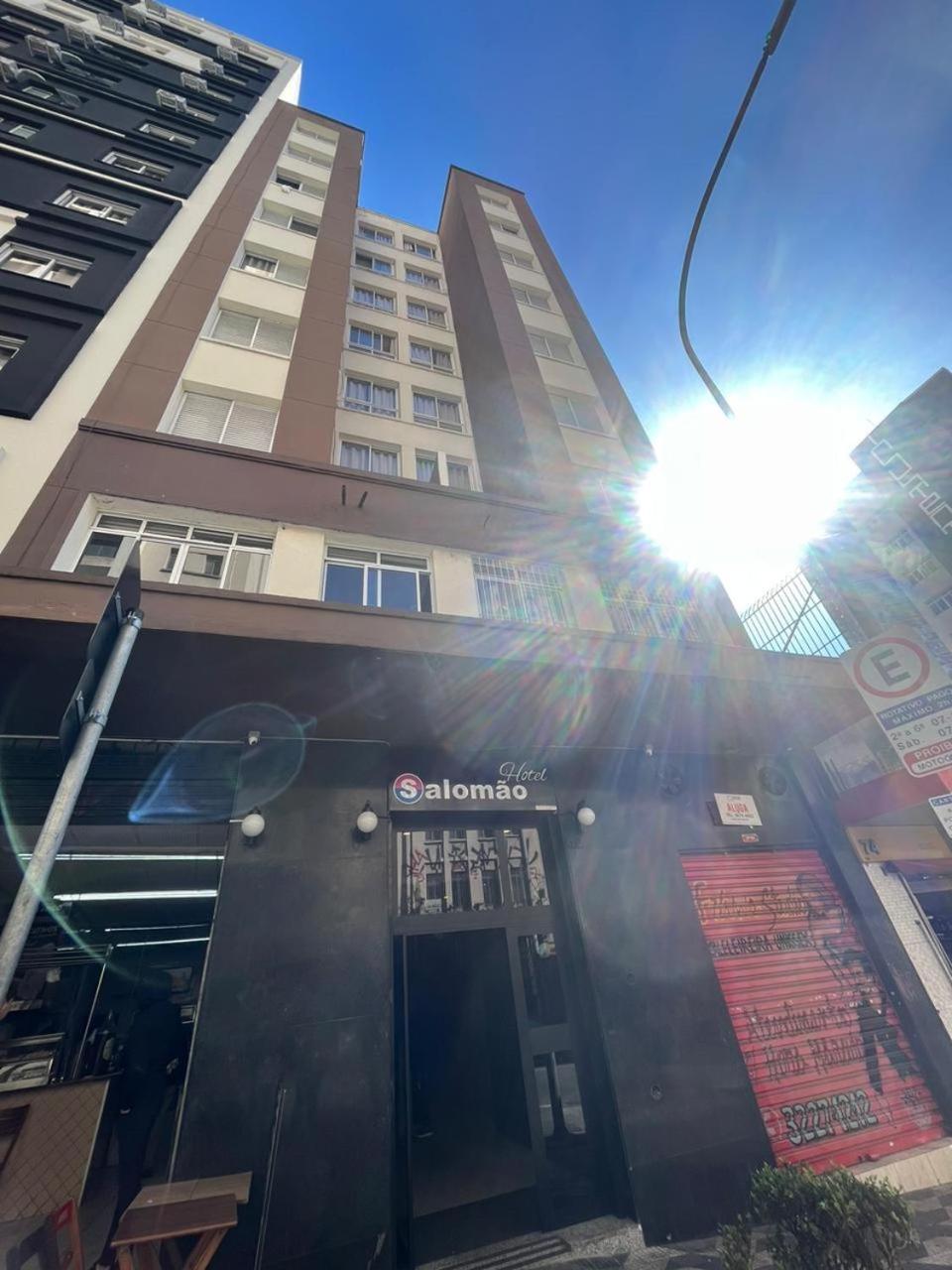 Hotel Salomao - Proximo A 25 De Marco, Bom Retiro, Bras E Rua Santa Efigenia, A 2 Minutos Do Mirante Sampa Sky E Pista De Skate Anhangabau Сан-Паулу Екстер'єр фото